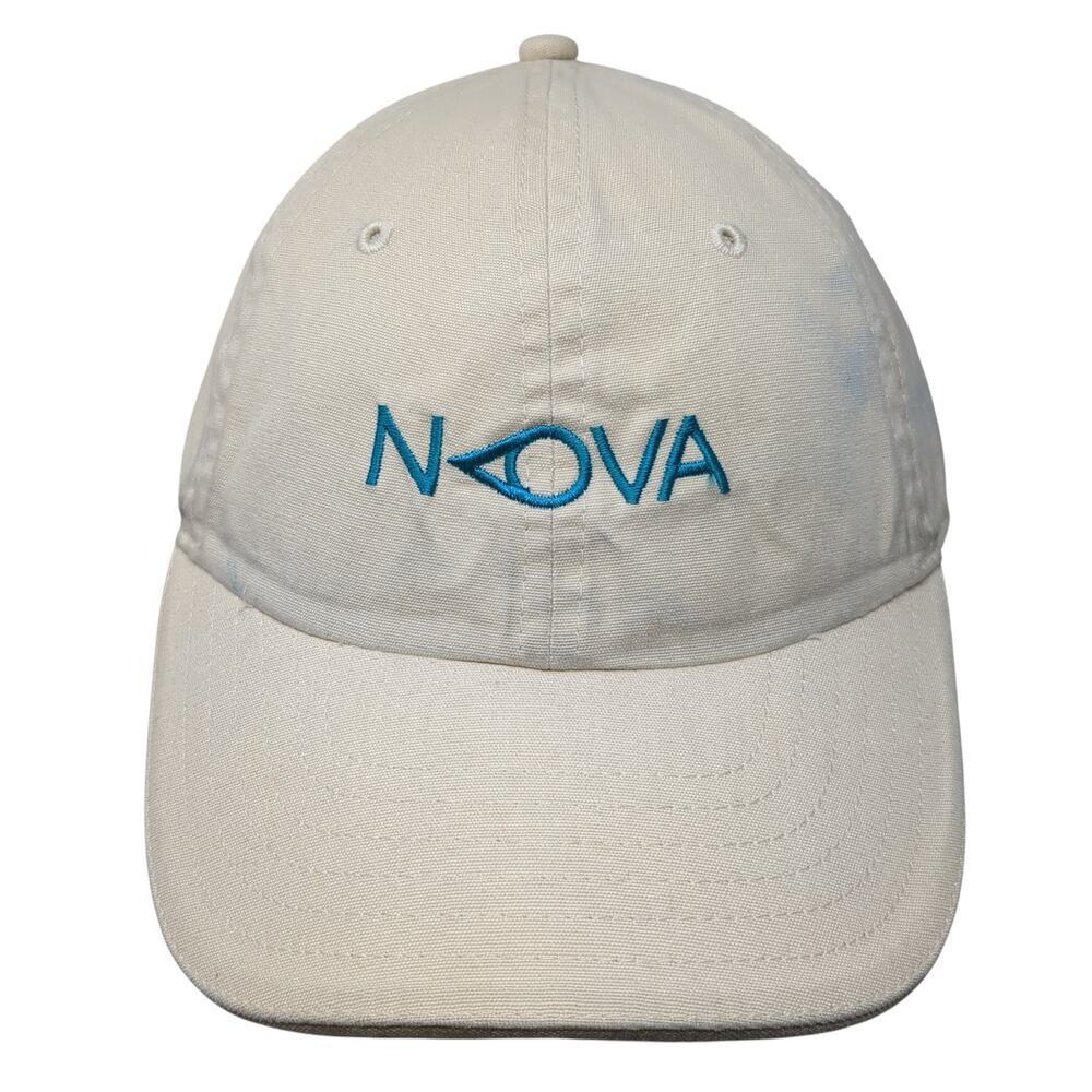 Nova Slideback Hat Beige One Size Adjustable Embroidered Outdoor Hyp